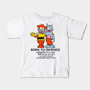 Born to Infringe Kids T-Shirt